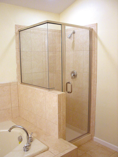 shower doors semi frameless